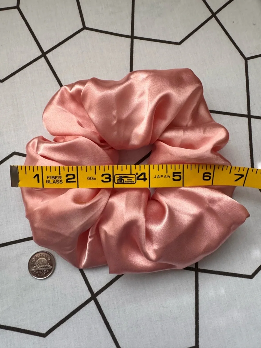 Pink medium Scrunchie - Picture 2 of 4
